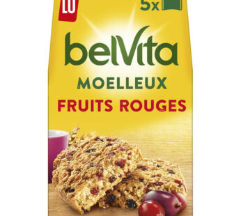 BELVITA – Biscuits moelleux fruits rouges (250g) 250 g