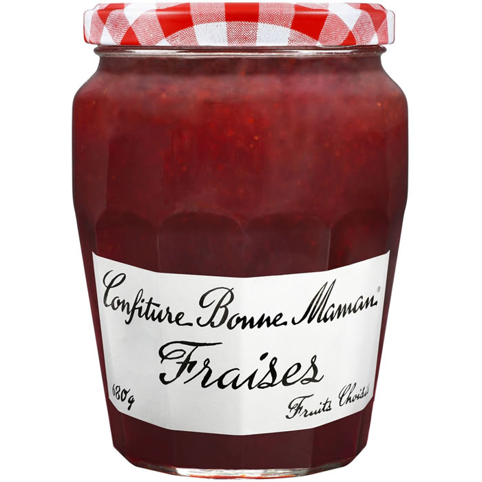 BONNE MAMAN - Confiture de fraises 680 g
