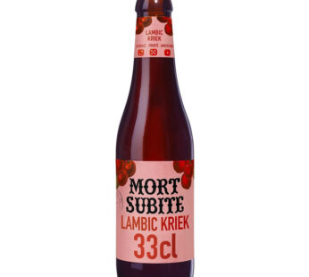 MORT SUBITE – Bière aromatisée à la cerise Lambic Kriek 33 cl