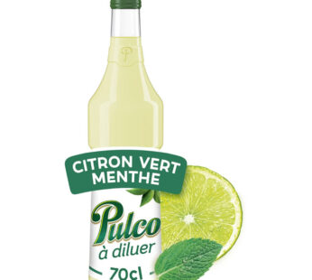 PULCO – Concentré à la pulpe de citron vert et menthe façon mojito 70 cl
