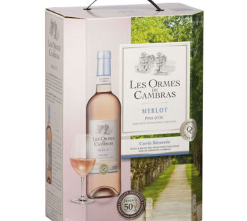 Vin rosé IGP PAYS D&rsquo;OC Les Ormes de Cambras