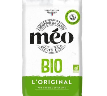 MEO L&rsquo;Original – Café en grain pur arabica bio 500 g