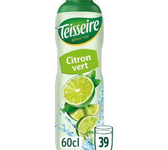 TEISSEIRE – Sirop de citron vert 60 cl