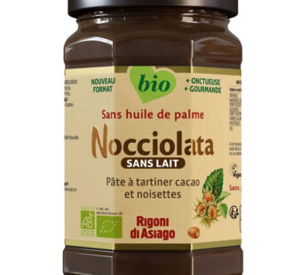 NOCCIOLATA – Pâte à tartiner cacao & noisettes sans lait bio 650g 650 g