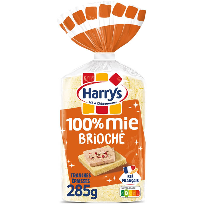 HARRYS - Pain de mie brioché 285g