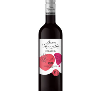 BONNE NOUVELLE – Vin rouge sans alcool 75 cl