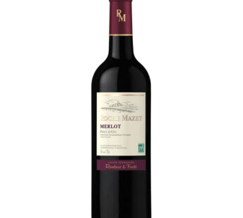 Vin rouge IGP PAYS D&rsquo;OC Merlot Roche Mazet 75 cl