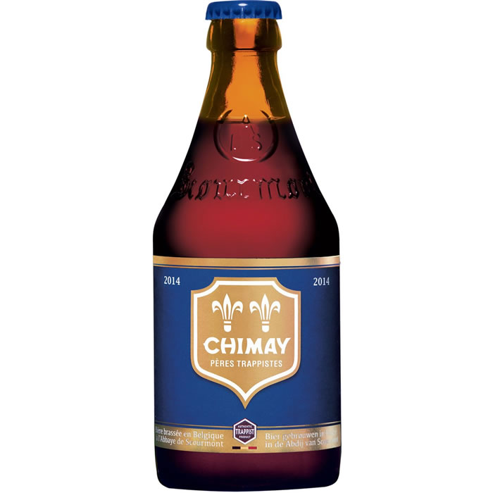CHIMAY - Bière brune millésime Trappiste 33 cl