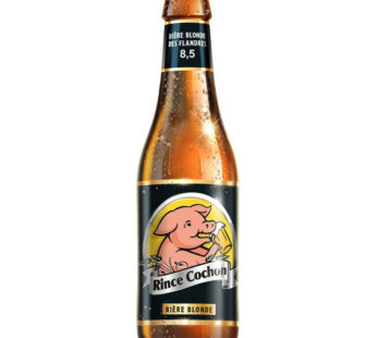 RINCE COCHON – Bière blonde Belge 33 cl
