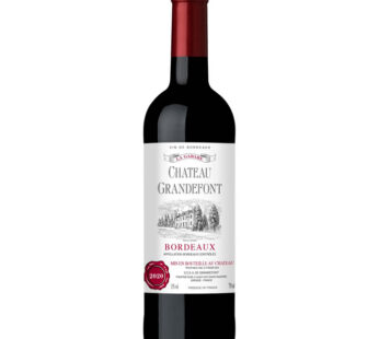 Vin rouge AOP BORDEAUX La Gabare Château Grandefort 75 cl