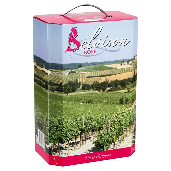 BELOISON - Vin rosé 5 L