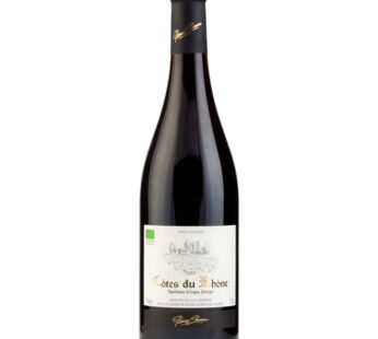 Vin rouge bio AOP CÔTES DU RHÔNE VILLAGES Pierre Chanau 75 cl