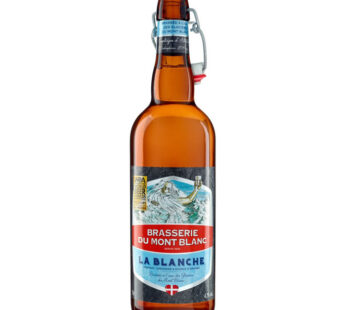 BRASSERIE DU MONT BLANC – Bière blanche 75 cl