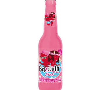 BELZEBUTH – Bière blanche aromatisée framboise Pink 33 cl