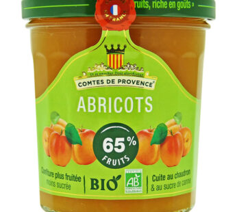 LES COMTES DE PROVENCE – Confiture d&rsquo;abricots bio 350 g