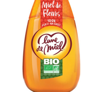 LUNE DE MIEL – Miel liquide de fleurs bio 500g 500 g