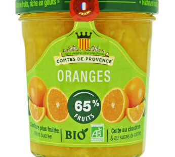 LES COMTES DE PROVENCE – Confitures d&rsquo;oranges bio 350 g