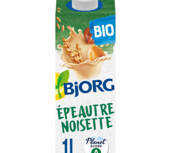 BJORG – Boisson végétale à l&rsquo;épeautre et noisette bio 1L