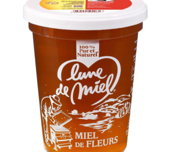 LUNE DE MIEL – Miel liquide de fleurs 500g 500 g