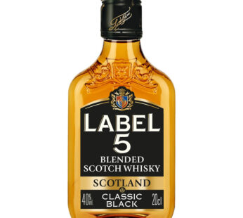 LABEL 5 – Blended Scotch Whisky 20 cl
