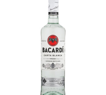 BACARDI Carta Blanca – Rhum blanc cubain 70cl
