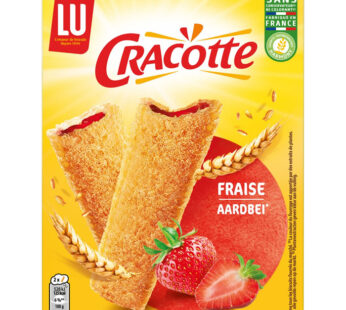 CRACOTTE – Biscottes fourrées à la fraise 200 g