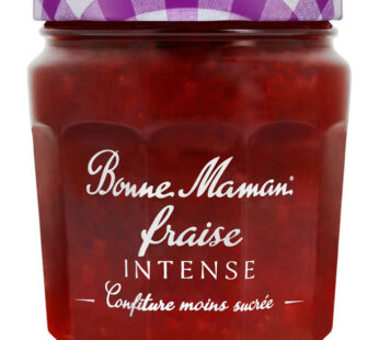 BONNE MAMAN Intense – Confiture de fraises allégée en sucres 335g 335 g