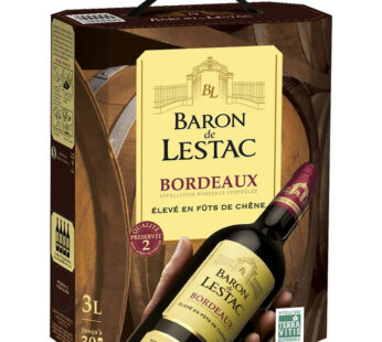 Vin rouge AOP BORDEAUX Baron de Lestac