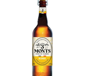 3 MONTS – Bière blonde du Nord 75 cl
