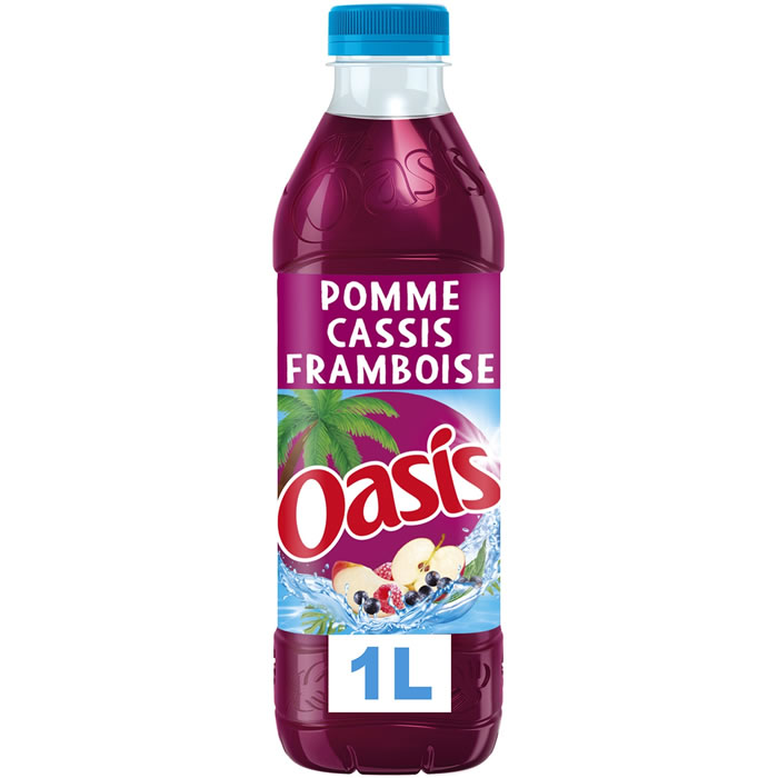 OASIS - Boisson à la pomme, cassis et framboise 1 L
