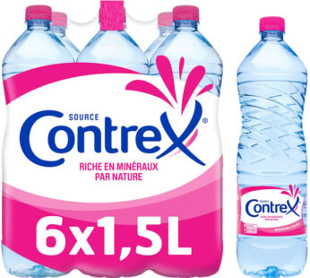 CONTREX – Eau minérale naturelle 6 x 1,5 L