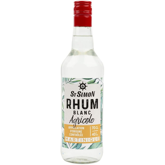 ST SIMON - Rhum blanc agricole 70cl