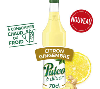 PULCO – Concentré à la pulpe de citron et gingembre 70 cl
