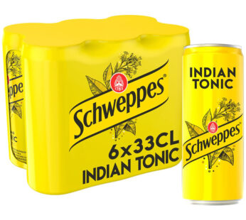 SCHWEPPES – Indian Tonic 6 x 33 cl