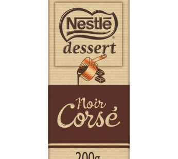NESTLE Dessert – Tablette de chocolat noir pâtissier 65% 200g