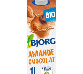 BJORG – Boisson végétale au lait d&rsquo;amande et chocolat bio 1L