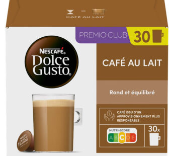 NESCAFE Dolce Gusto – Capsules de café au lait N°7 30 capsules