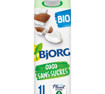 BJORG – Boisson végétale à la noix de coco sans sucres bio 1L