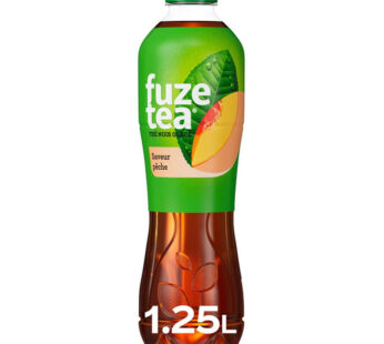 FUZE TEA – Thé noir glacé aromatisé à la pêche 1,25 L