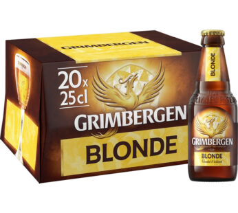 GRIMBERGEN – Bière blonde Belge 20 x 25 cl