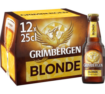 GRIMBERGEN – Bière blonde Belge 12 x 25 cl