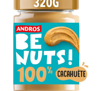 ANDROS Be Nuts – Beurre de cacahuète 320 g