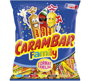 CARAMBAR Family Bonbons tendres aromatisés 450g