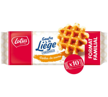 LOTUS – Gaufres de Liège aux perles de sucre 450g