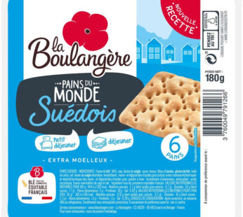 LA BOULANGERE – Pains Suédois 6x30g