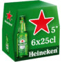HEINEKEN - Bière blonde 6 x 25 cl
