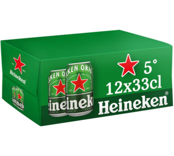 HEINEKEN – Bière blonde 12 x 33 cl