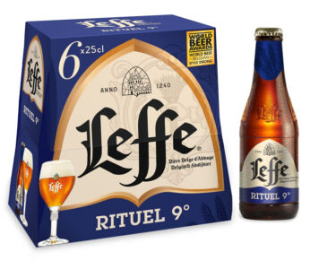 LEFFE – Rituel Bière blonde 6 x 25 cl