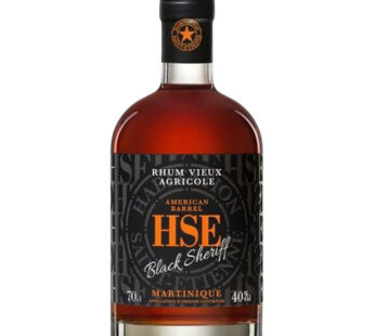 HSE – Black Sheriff Rhum vieux agricole 70cl