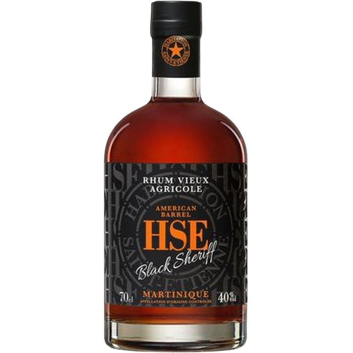 HSE - Black Sheriff Rhum vieux agricole 70cl